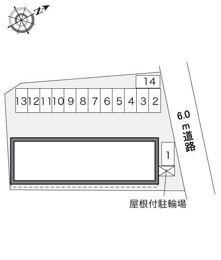 ＩＴＡＺＵＭＡ(34644)の駐車配置図