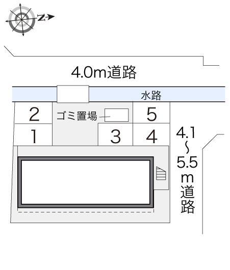 大内(16135)の駐車配置図