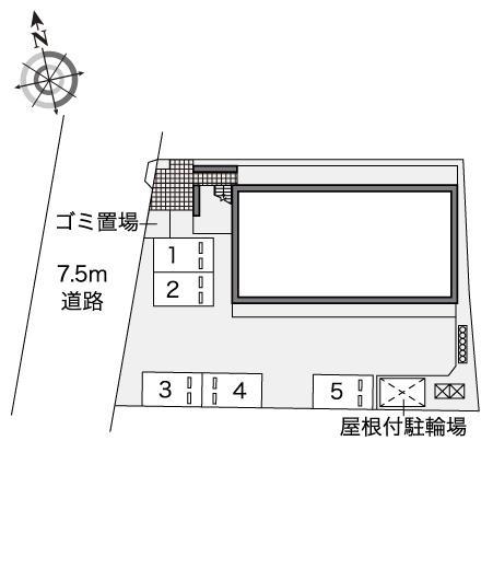 ラスター(44898)の駐車配置図