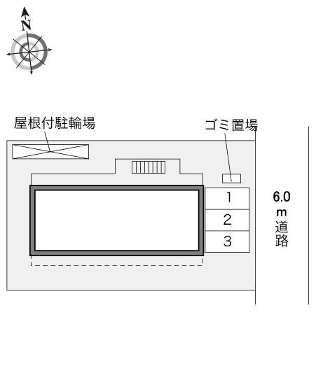 ブルースカイ(31438)の駐車配置図