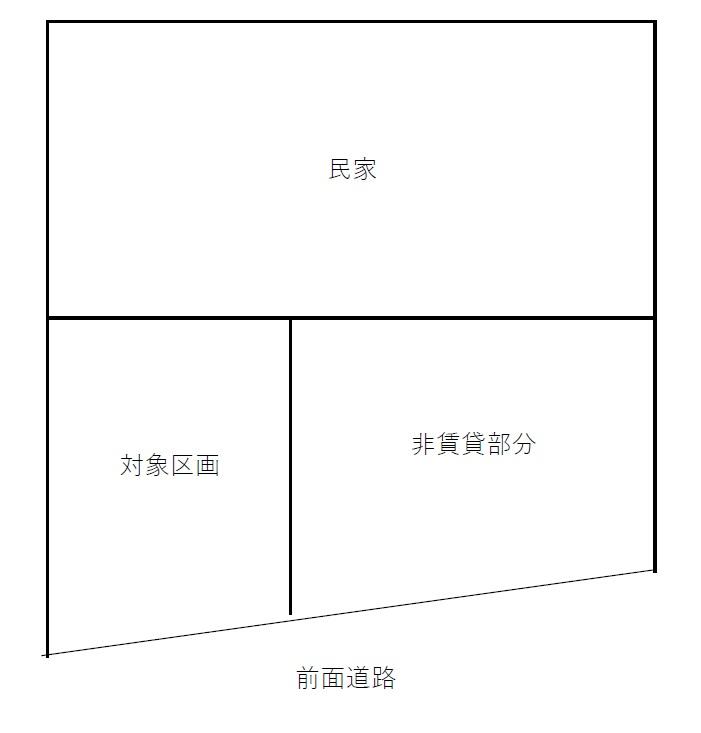 竹の塚7丁目駐車場の駐車配置図