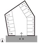 城川駐車場の駐車場