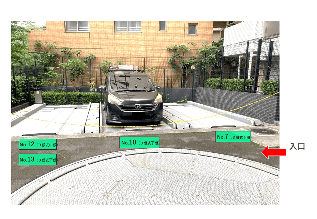 西早稲田１駐車場の外観・駐車場イメージ2枚目