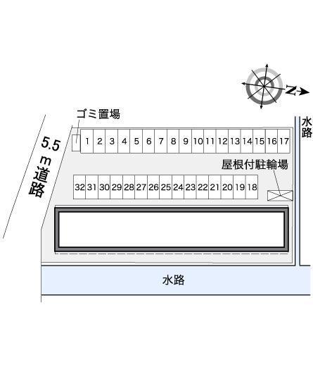 シーストーリー(39025)の駐車配置図