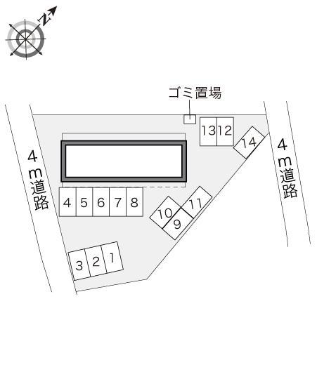 宮久保(11475)の駐車配置図