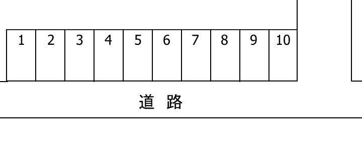 野原駐車場の駐車配置図