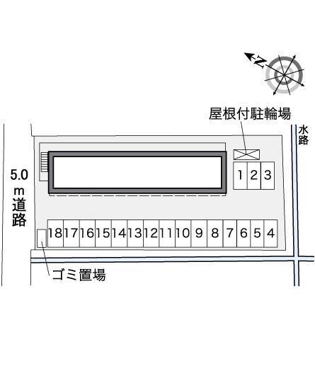 福千荘(38930)の駐車配置図