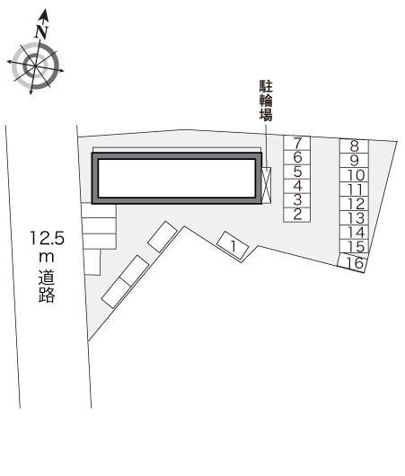 ＳＡＫＵＲＡ(24080)の駐車配置図