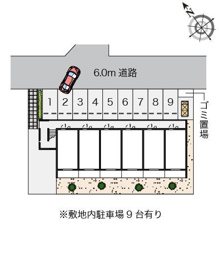 ヒルクライム(55638)の駐車配置図