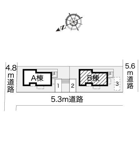 アムール(7074)の駐車配置図