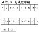メダリスト月決駐車場の駐車場