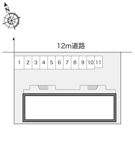 ルプラン(13322)の駐車配置図