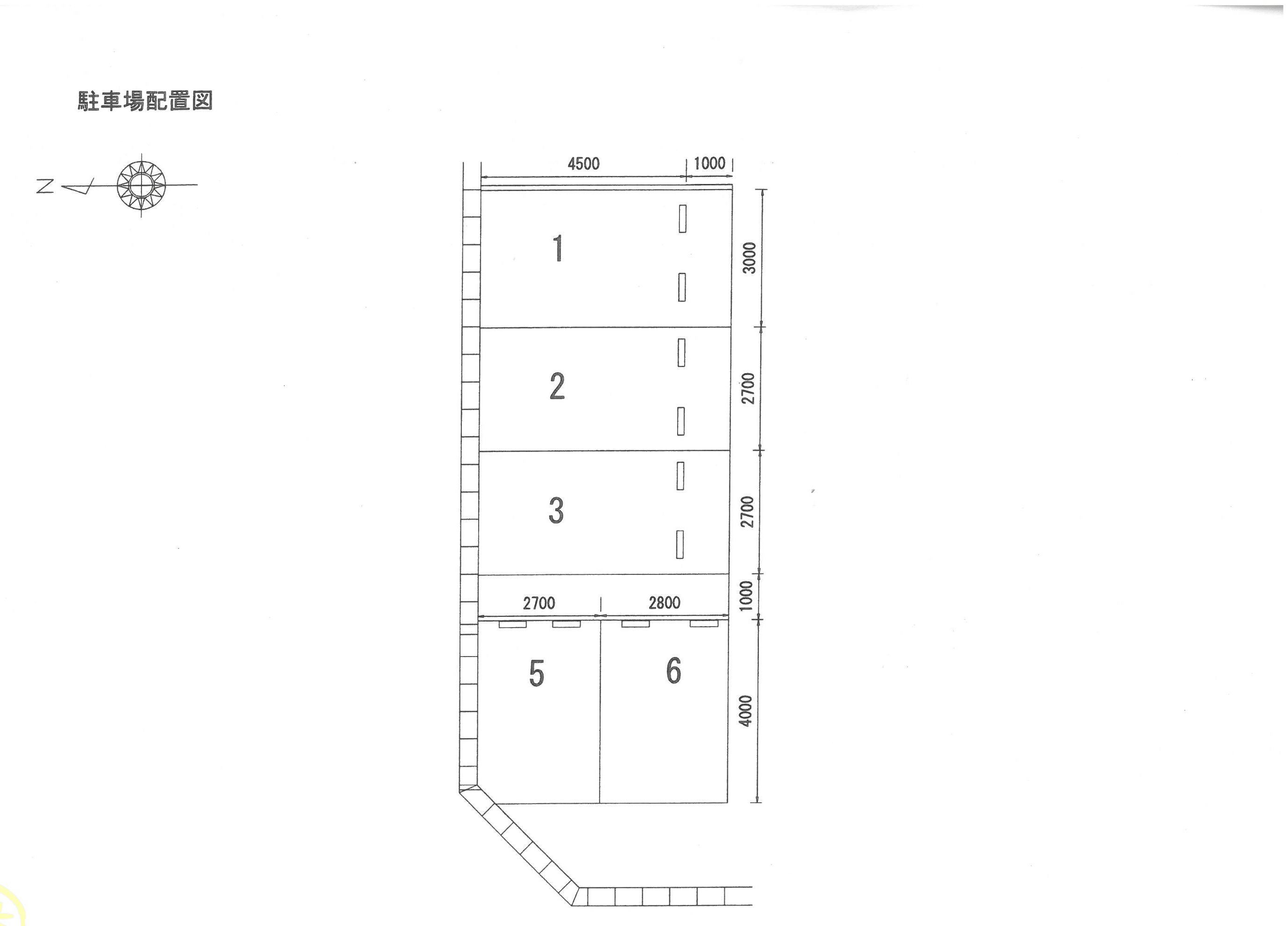 (92) 伊藤駐車場の駐車配置図