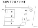 烏森町６丁目１３３番の駐車場