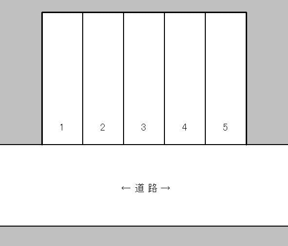 真砂町11番駐車場の駐車配置図