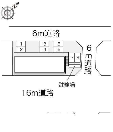 カルム(18729)の駐車配置図