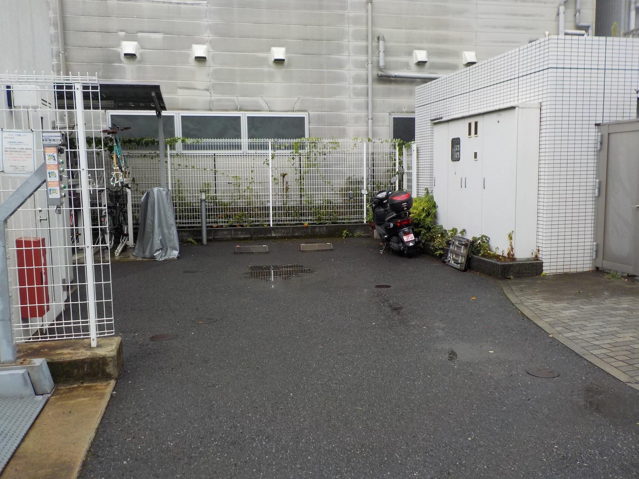 ｻﾞ･ﾊﾟｰﾑｽ代々木上原ｺｽﾓﾃﾗｽ駐車場（平面）の外観・駐車場イメージ1枚目