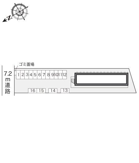 タキ(17488)の駐車配置図