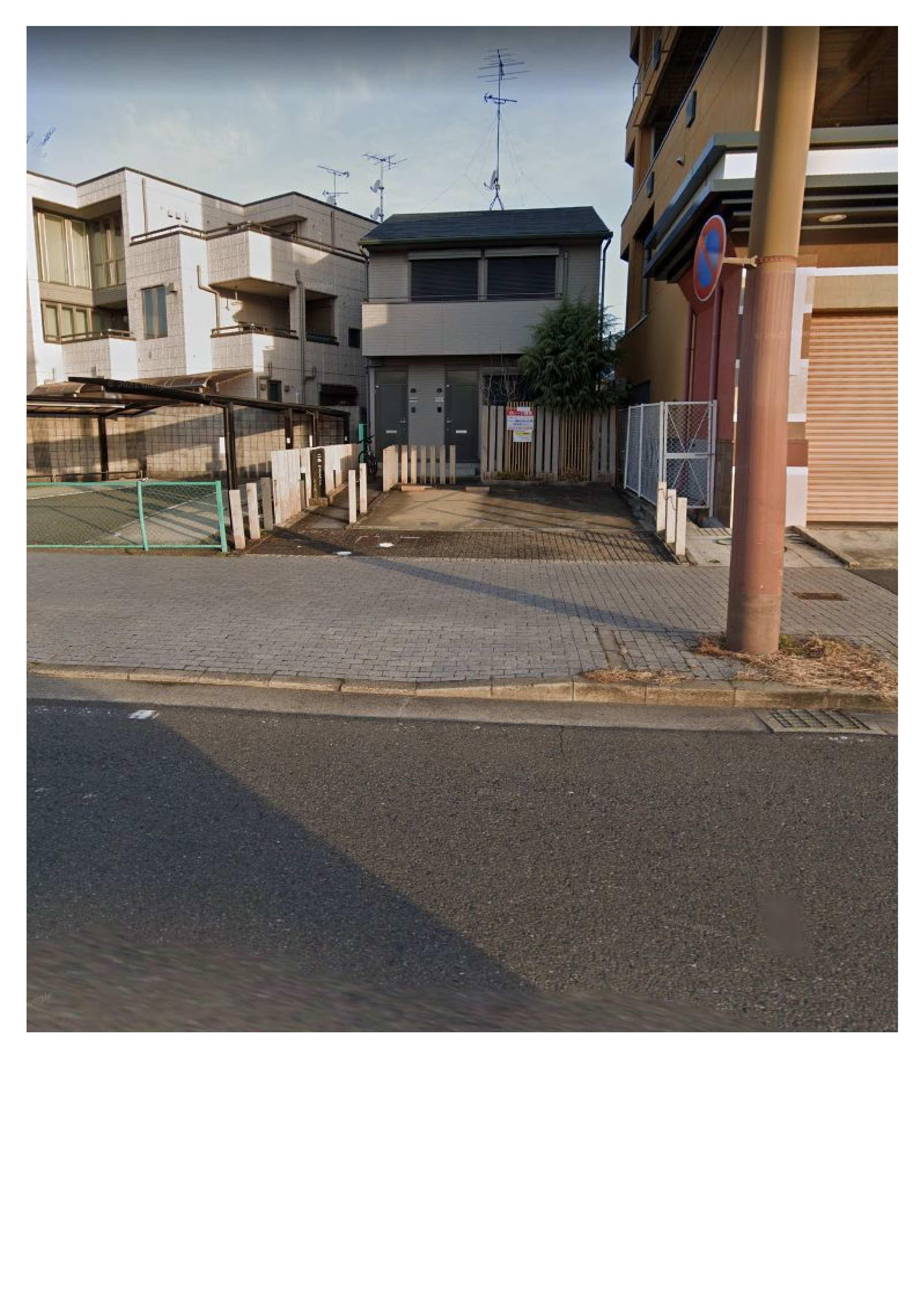 二条ウエストサイドの駐車配置図