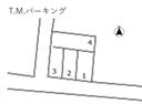T.M.パーキングの駐車場