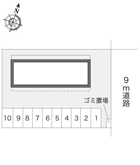 アリス(10481)の駐車配置図