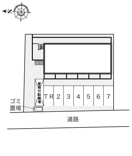 アルモニⅠ(15317)の駐車配置図