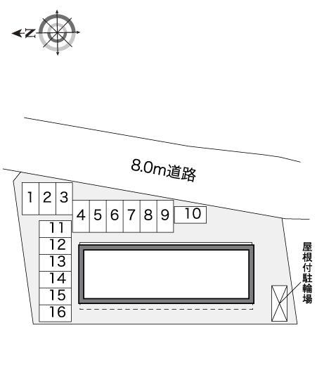 英俊(30856)の駐車配置図
