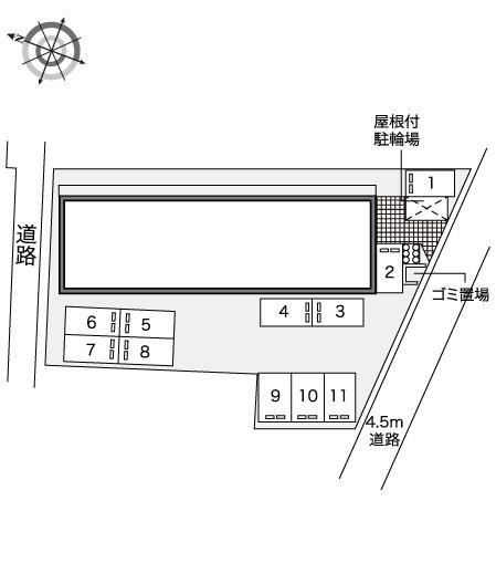 川口町(38562)の駐車配置図