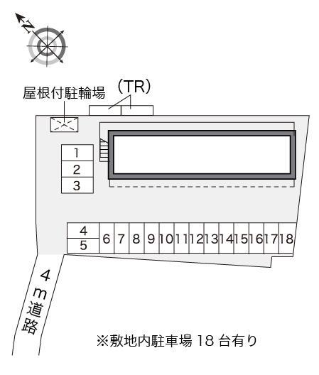 やまぶき(15783)の駐車配置図