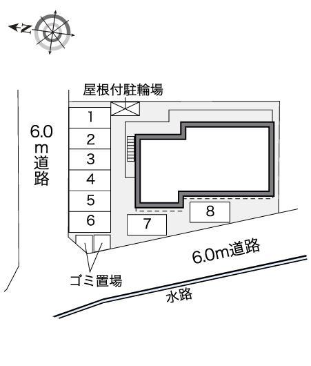 池田(40454)の駐車配置図