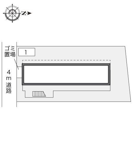 ヴィオラ(17238)の駐車配置図