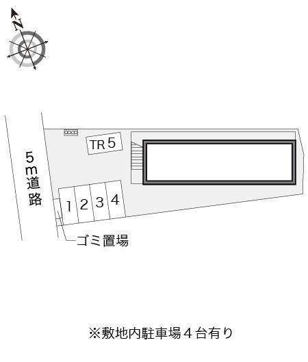竹下(12614)の駐車配置図