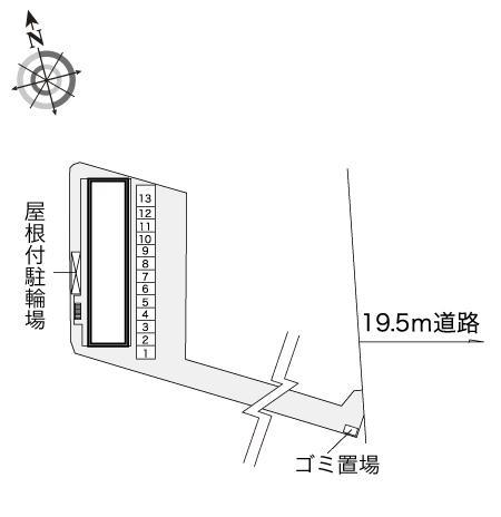 なぐさ(19747)の駐車配置図