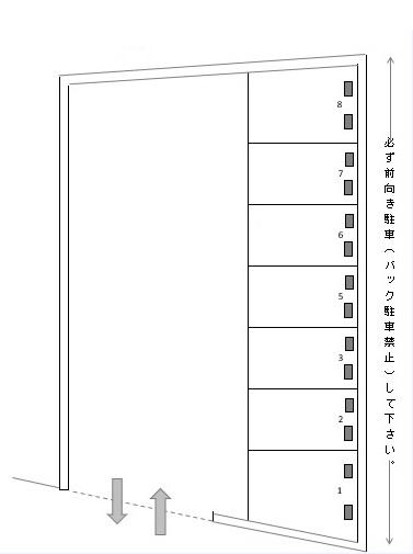 J-931の駐車配置図