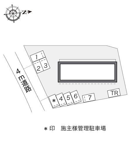 おおすが(10800)の駐車配置図