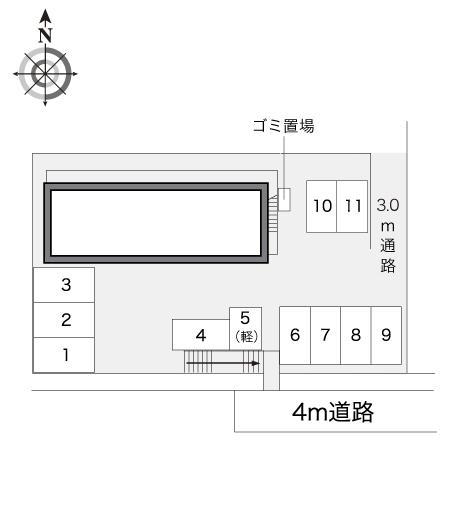 さくら(12038)の駐車配置図