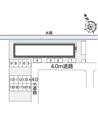 ナンキハイムⅡ(25356)の外観・駐車場イメージ2枚目