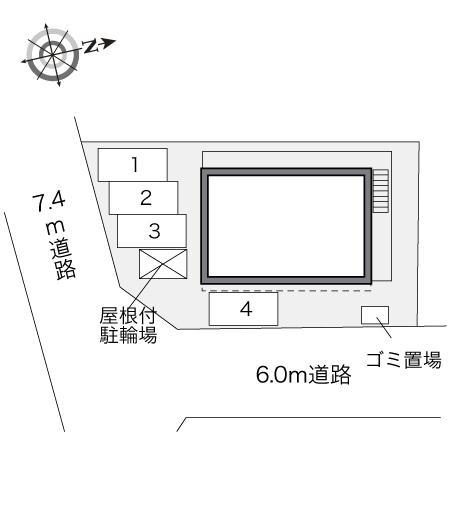 メゾンｃｈｏ　ｏｙｕ(32990)の駐車配置図