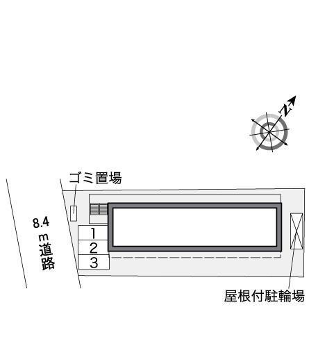 リヴェール(36694)の駐車配置図