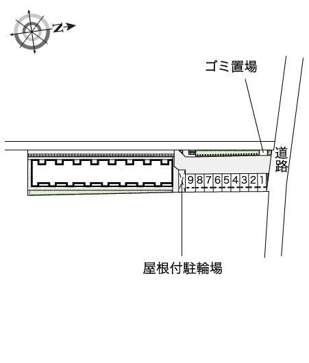 サンフラワーⅢ(53652)の駐車配置図