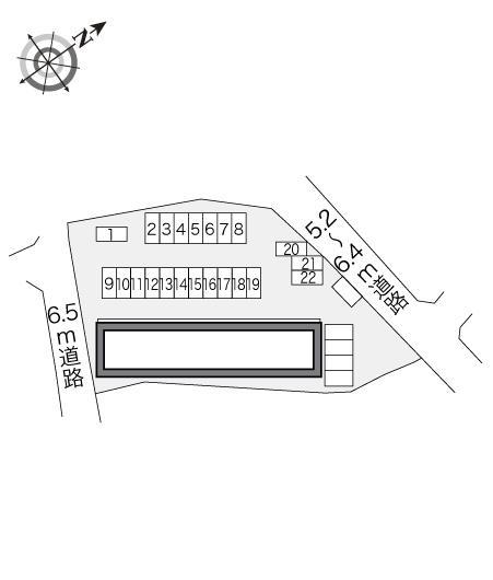 一刻(21763)の駐車配置図