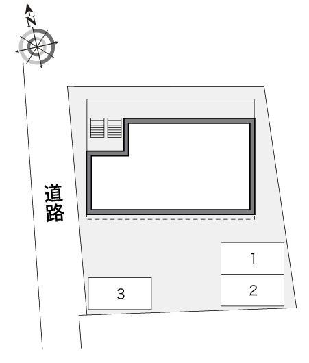 てぃーだ(34184)の駐車配置図