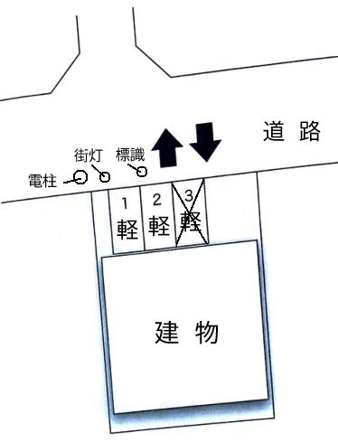 (81) 石井駐車場の駐車配置図