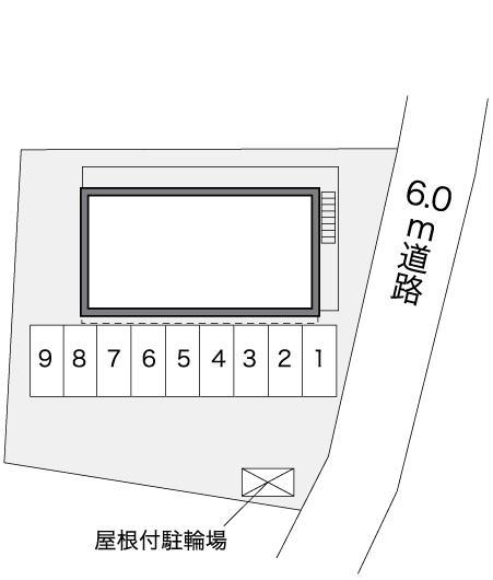 本郷プラチナ(30761)の駐車配置図