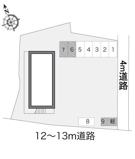 Ｒｏｕｔｅ１４(13097)の駐車配置図