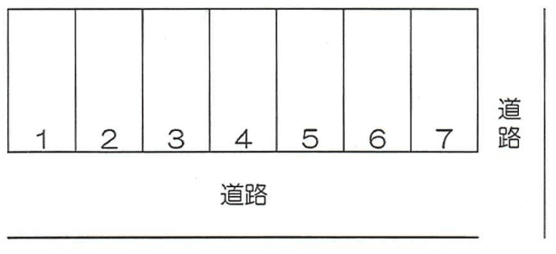 クレストパーキングの駐車配置図