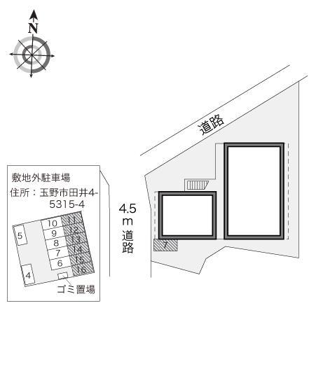 ＭＯＭＯ(22447)の駐車配置図