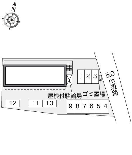 丸岡(40785)の駐車配置図