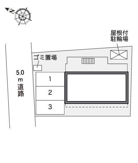 アメニティⅠ(30317)の駐車配置図