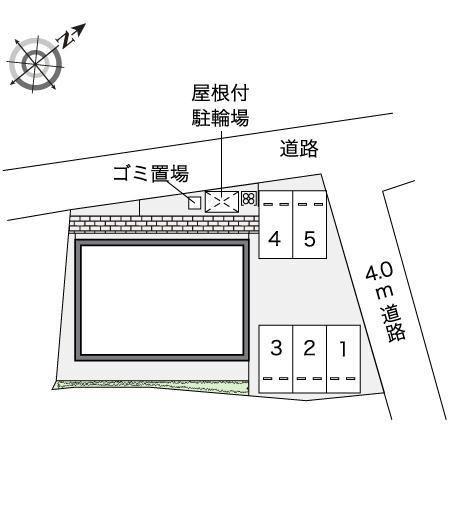 丁田(44483)の駐車配置図